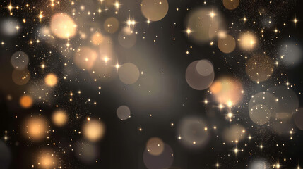 blurry christmas background with copy space