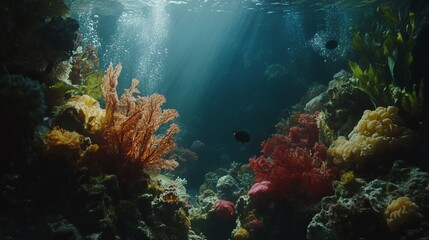 Obraz premium underwater world 