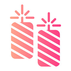 Obraz premium petard gradient icon