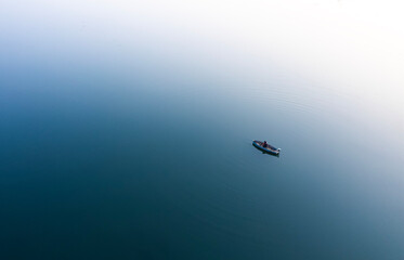 diver in the sea