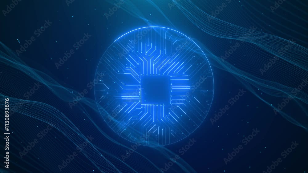 Poster 3d futuristic sci fi technology pattern concept background. sci fi futuristic user interface, hud, t