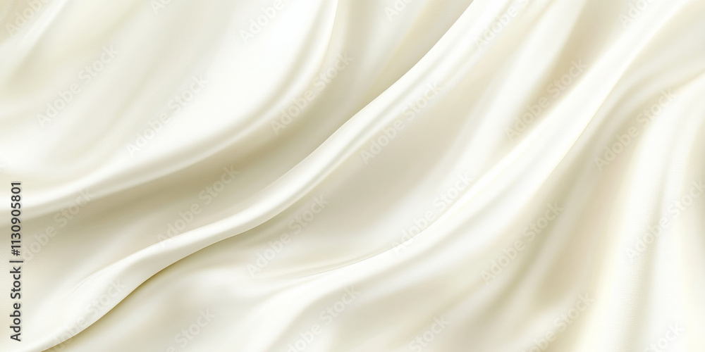 Aufkleber soft cream and ivory abstract background with gentle curves and subtle gradients. the textures give 