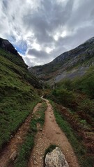 footpath in the mountains