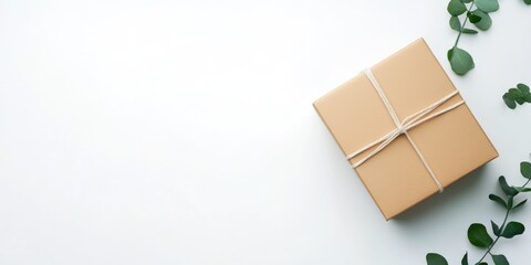 Open Cardboard Box with Natural Lighting