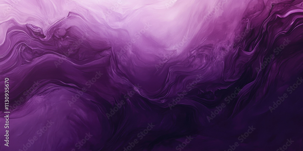 Aufkleber rich violet and deep plum abstract backdrop with smooth curves and gradients. the textures mimic the