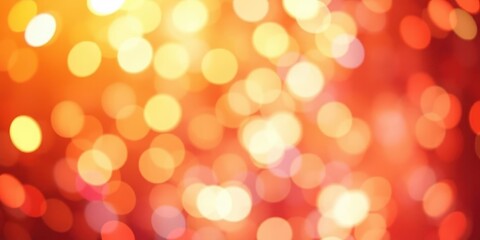 Fototapeta premium A mesmerizing abstract orange bokeh background, motion, festive