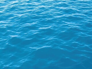 Obraz premium Beautiful blue water wave texture background with rippling patterns resembling ocean waves, peaceful, soothing, background