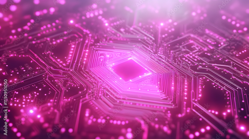 Poster digital circuitry visualization abstract environment technology graphics futuristic aesthetics close