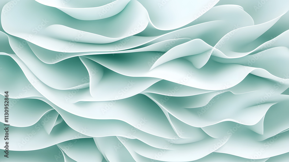 Poster fluid abstract design digital art soft texture modern aesthetic close-up perspective visual harmony 