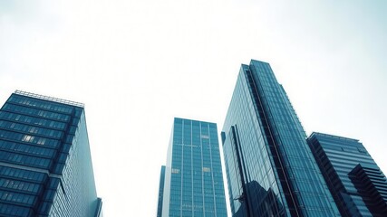 Obraz premium Futuristic architectural design showcasing evolution of modern high end projects, technology, progress, exterior