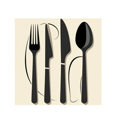 fork spoon and knife