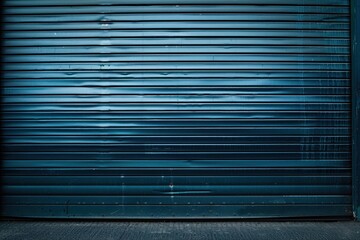 metal rolling door background