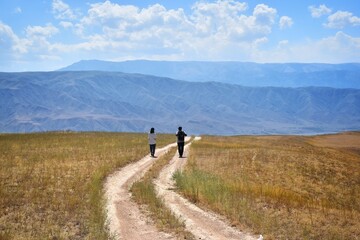 The stunning mountains and landscapes of the former Soviet Republic of Kazakhstan