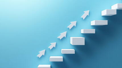 Obraz premium stairway to success
