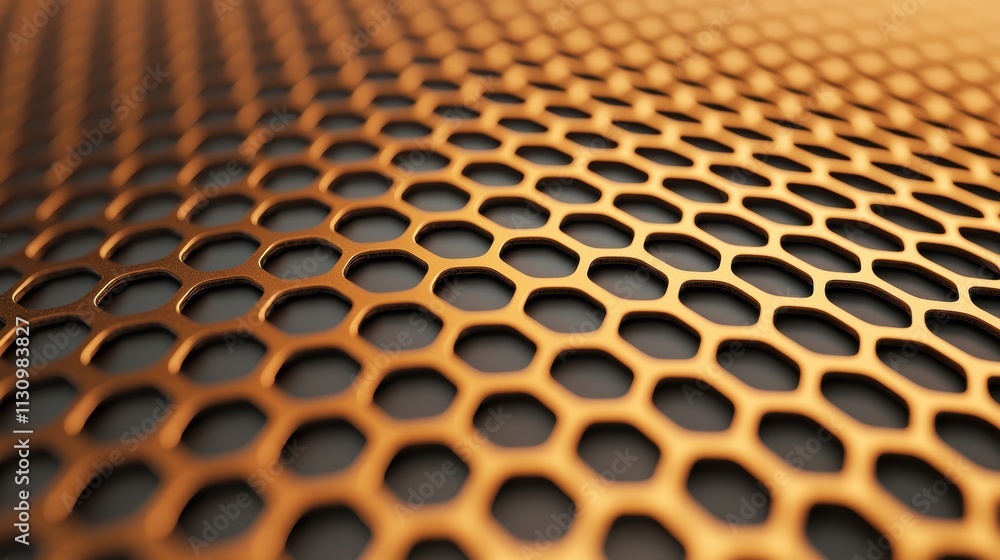 Poster data center cooling energy efficiency technology concept. a close-up view of a textured metallic sur