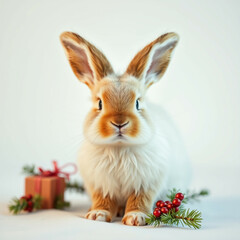 Obraz premium New Year's bunny 