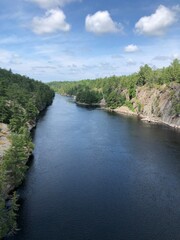 Obraz premium river in the mountains