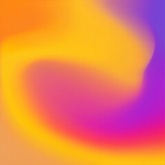 New Color gradient ombre. Wavy blurry lines. Rough grain noise. Light glow vivid. Design.
