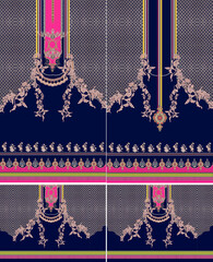 Pakistani kurti for digital print.Digital Kurti design.