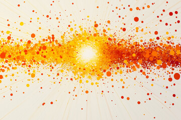 Abstract Background, Orange and Yellow Colors