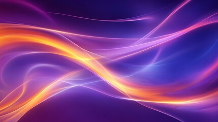 Fototapeta premium Vibrant Gradient Wave Backgrounds - Abstract Fluid Patterns in Purple, Pink, and Blue Tones for Stock Imagery and Digital Designs