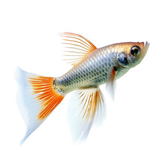 Fototapeta premium Goldfish with vibrant color