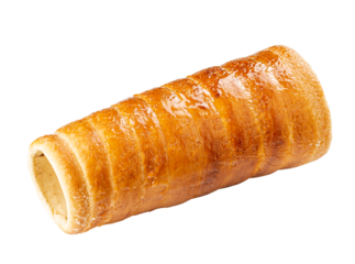 Freshly baked chimney cakes