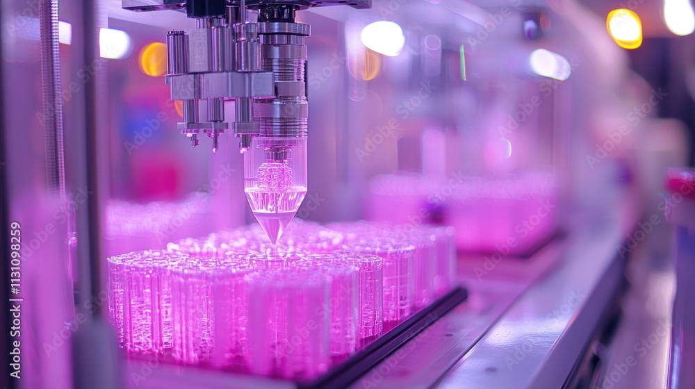 Aufkleber innovative designers prototyping high-tech gadgets with 3d printing in modern lab setting