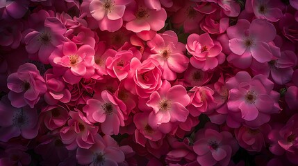 Fototapeta premium Elegant Bouquet of Vibrant Roses and Floral Blossoms Capturing Nature’s Serenity