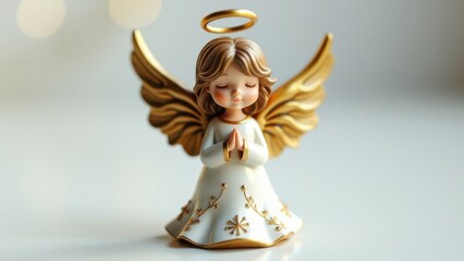 christmas angel with wings