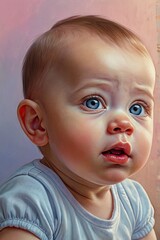 portrait of a little child