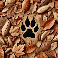 Animal footprint