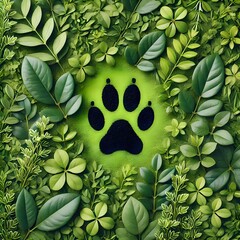 Animal footprint