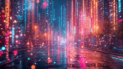 Order optimization data on mobile selective focus streamlined stock movement futuristic overlay open workspace