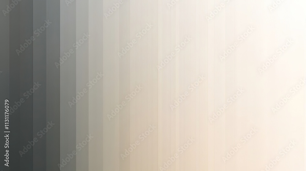 Poster neutral tones transitioning smoothly in a gradient from beige to soft gray, forming an elegant and c