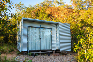 View of a guest room at C&acirc;nion Encantado (Enchanted Canyon) at Serras Gerais - Almas, Tocantins