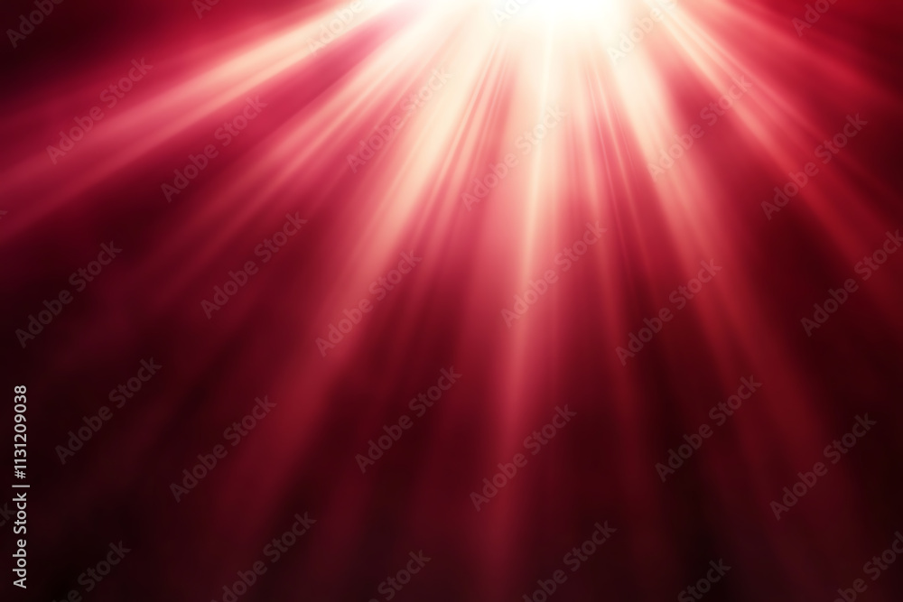 Poster a captivating burst of red light, creating a radiant, dynamic background effect.