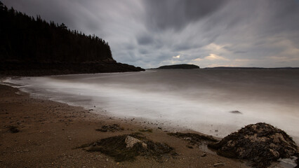 Obraz premium beach at sunset