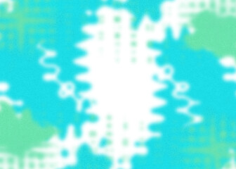 Obraz premium An abstract transparent psychedelic wavy vignette design element overlay.