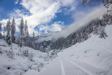 Fototapeta premium Winterzauber im Pongau