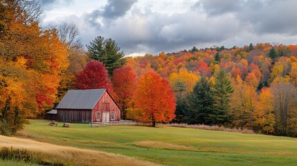 Capture the beauty and transitions of autumn with imagery that celebrates the changing colors of foliage, cozy autumnal scenes, and the seasonal charm of fall landscapes