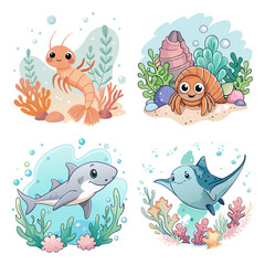 Obraz premium under the sea 6