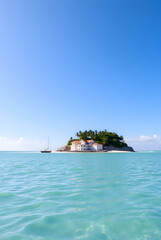 Obraz premium Secluded Island Getaway