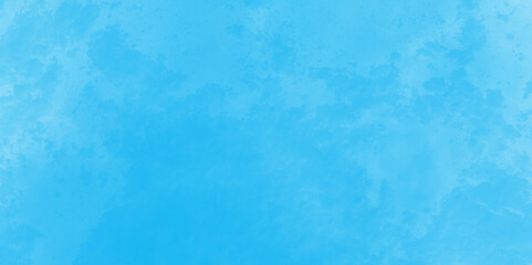 Obraz premium Bright cyan watercolor textured effect elegant light blue background with soft texture and high-definition design with color, blue watercolor stroke paint brush ink pastel on grungy background.