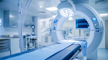 Fototapeta premium Medical technology and diagnostics with advanced equipment and tools