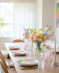 Fototapeta premium wedding table setting