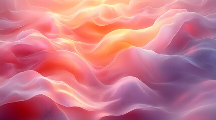 Obraz premium Vibrant flowing waves create colorful abstract patterns of light and shadow photos