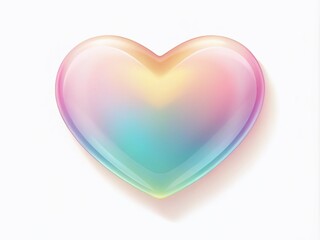 A vintage love gradient icon set against a white background, perfect for romantic themes and design projects, evokes nostalgia and passion in every detail.