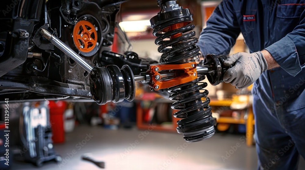 Poster car suspension system components and features for optimal performance