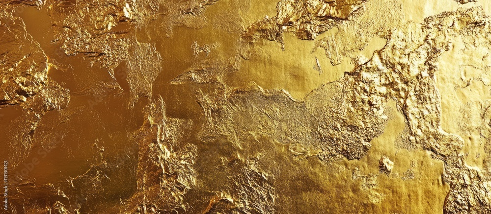 Poster golden leaf texture background for artistic designs and luxury themes showcasing elegance and sophis